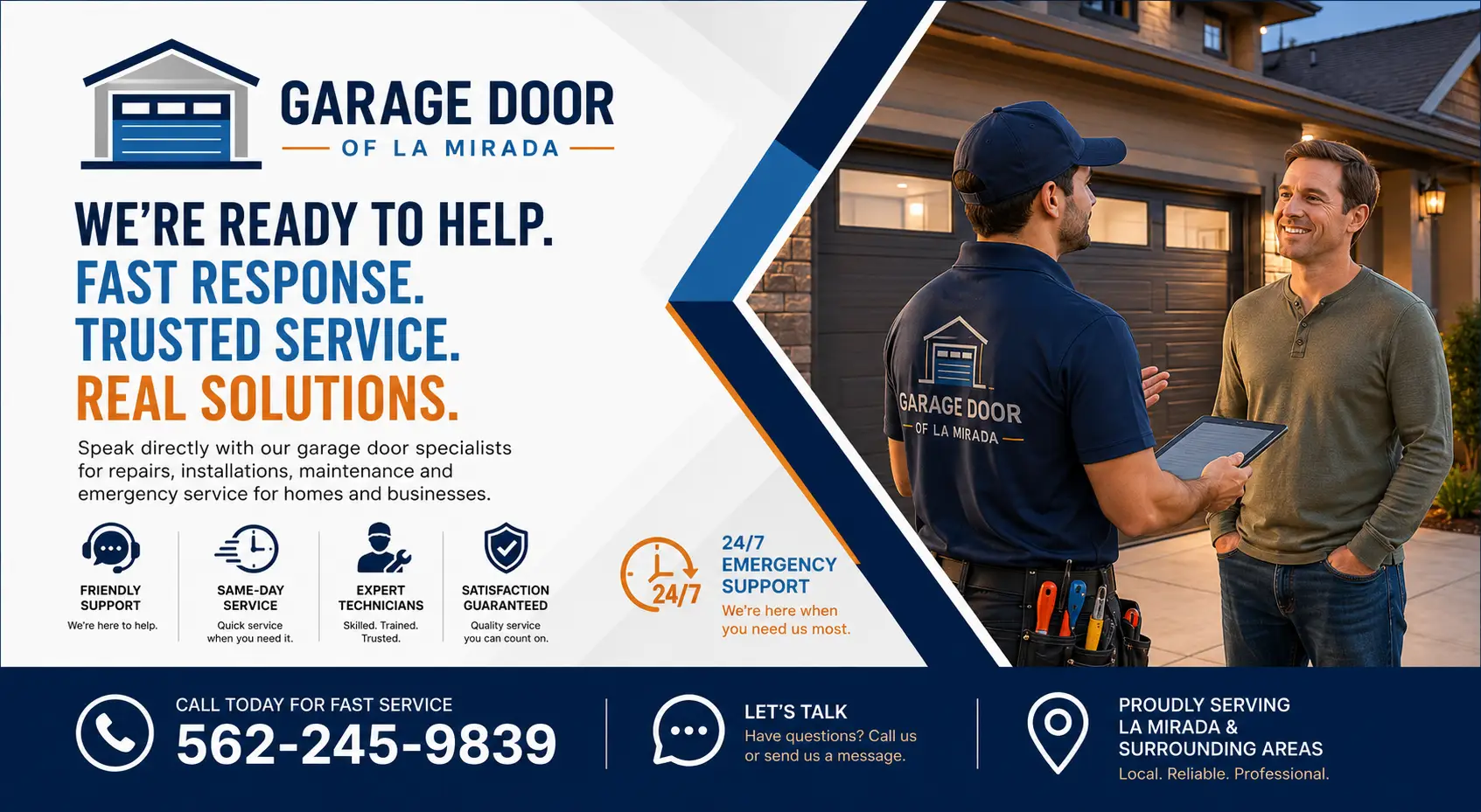 Garage Door Of La Mirada