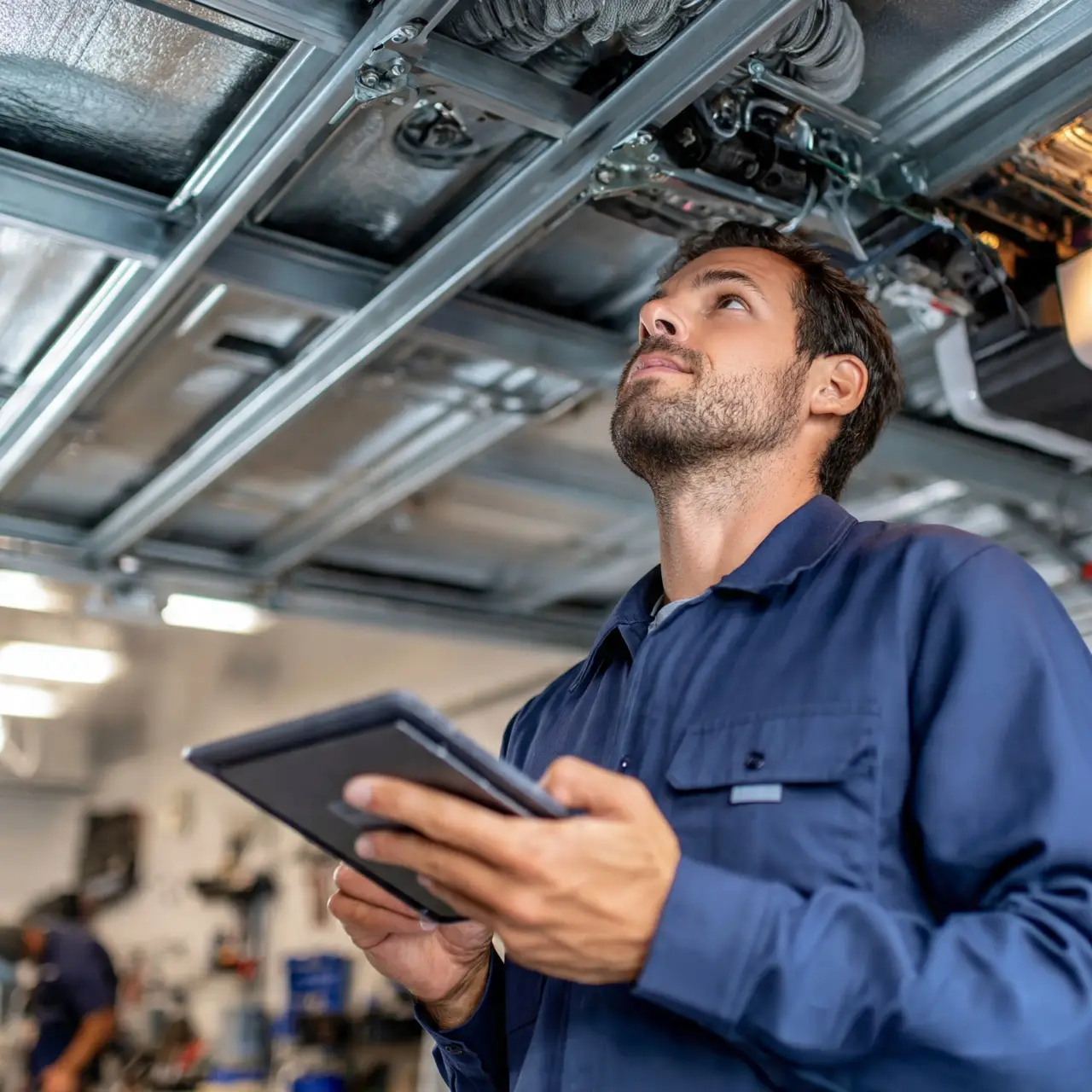 Garage door service in La Mirada